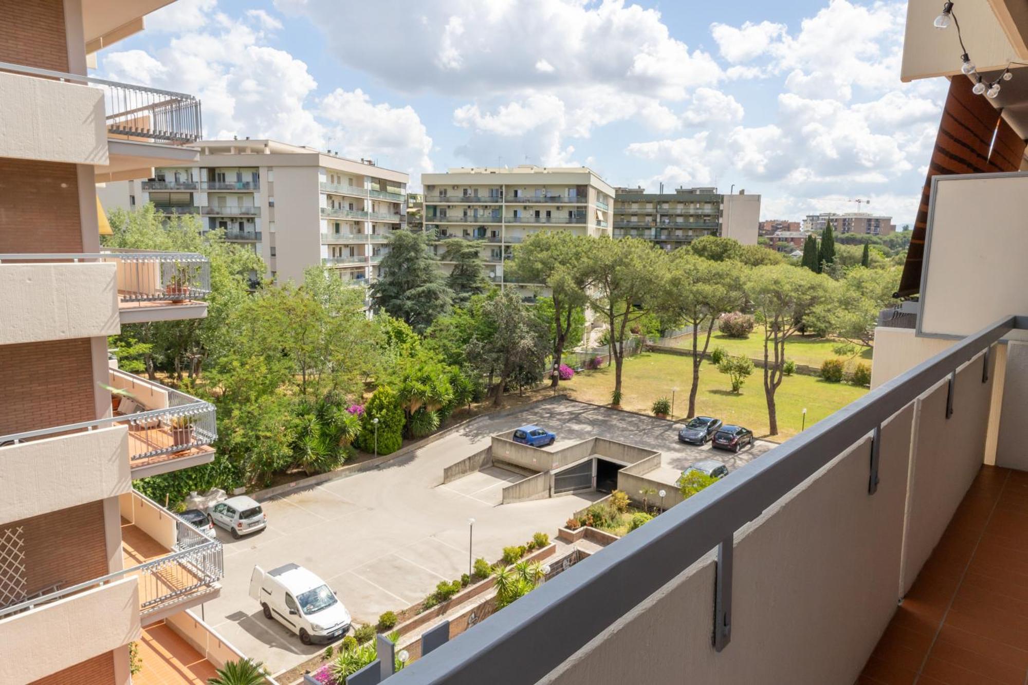 Belvedere Modern Apartment Con Parcheggio Gratuito Rome Exterior photo